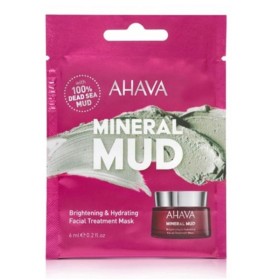 AHAVA Brightening & Hydrating Mineral Facial Treatment Ενυδατική Μάσκα Προσώπου για Λάμψη 6ml
