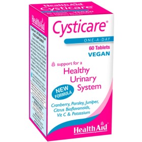 HEALTH AID Cysticare Dietary Supplement for a Healthy Urinary System 60 tablets