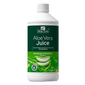 Optima aloe Pura Aloe Vera Juice Maximum Strength 100% Φυσικός Χυμός Αλόης 1lt Optima aloe Pura Aloe Vera Juice Maximum Strength 100% Φυσικός Χυμός Αλόης 1lt