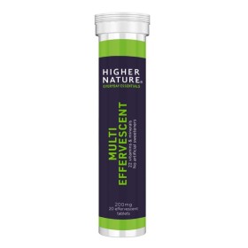 Higher Nature Multi Effervescent Πολυβιταμινες 20 Αναβράζοντα Δισκία