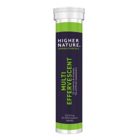 HIGHER NATURE Multi Effervescent Multivitamins 20 Effervescent Tablets