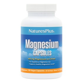 Natures Plus Kalmassure Magnesium 400mg για Σωματική & Πνευματική Χαλάρωση 120 Φυτικές Κάψουλες Natures Plus Kalmassure Magnesium 400mg για Σωματική & Πνευματική Χαλάρωση 120 Φυτικές Κάψουλες