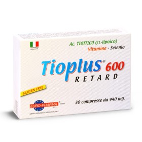 Bionat Tioplus 600 Retard για το Νευρικό Σύστημα 940mg 30 Διχοτομούμενα Δισκία