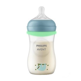 Philips Avent Μπιμπερό Natural Response Nighttime με Φωτεινό Δακτύλιο 3-6m 260ml