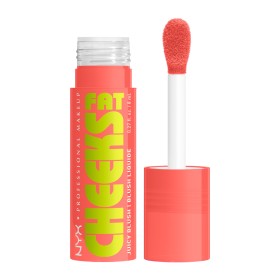 Nyx Professional Make Up Fat Cheeks Liquid Υγρό Ρουζ 01 Papaya Plump 8ml