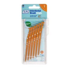 Tepe Interdental Brush Angle 0.45mm Πορτοκαλί Μεσοδόντια Βουρτσάκια 6 Τεμάχια