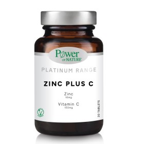 POWER HEALTH Classics Platinum Zinc Plus C 30 Ταμπλέτες