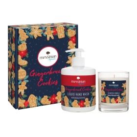 Messinian Spa Promo Natural Massage Candle Αρωματικό Κερί Gingerbread Cookies 1 Τεμάχιο & Κρεμοσάπουνο Χεριών Gingerbread Cookies 400ml Messinian Spa Promo Natural Massage Candle Αρωματικό Κερί Gingerbread Cookies 1 Τεμάχιο & Κρεμοσάπουνο Χεριών Gingerbread Cookies 400ml