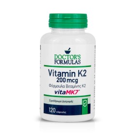 DOCTORS FORMULAS Vitamin K2 200mcg 120 Κάψουλες