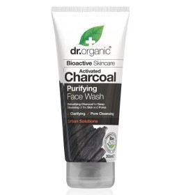 Dr.organic Activated Charcoal Purifying Face Wash Καθαριστικό Προσώπου με Ενεργό Άνθρακα 200ml