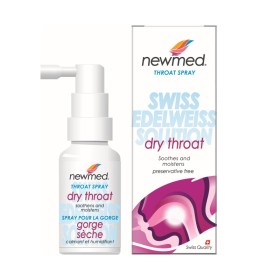 NEWMED Throat Spray Αντιφλεγμονώδες Σπρέι Ενυδάτωσης Λαιμού 30ml