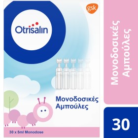 OTRISALIN Disposable Saline Serum Ampoules 30x5ml