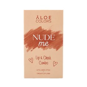 Aloe Colors Promo Lip & Cheek Combo-Nude Me Lip & Cheek Stick Ρουζ 5g & Creamy Lip Liner 0.5g Aloe Colors Promo Lip & Cheek Combo-Nude Me Lip & Cheek Stick Ρουζ 5g & Creamy Lip Liner 0.5g