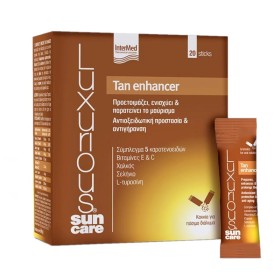 Intermed luxurious Sun Care Tan Enhancer Πόσιμο Διάλυμα Φυσικού Μαυρίσματος 20 Φακελίσκοι Intermed luxurious Sun Care Tan Enhancer Πόσιμο Διάλυμα Φυσικού Μαυρίσματος 20 Φακελίσκοι