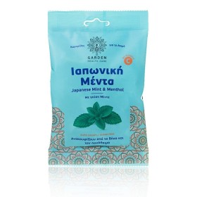 GARDEN Throat Candies Japanese Mint & Menthol with Vitamin C 60g