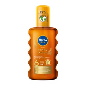 Nivea Sun Intense Bronze Deep Tan Carotene Oil Spray Spf6 Αντηλιακό Λάδι Σώματος 200ml Nivea Sun Intense Bronze Deep Tan Carotene Oil Spray Spf6 Αντηλιακό Λάδι Σώματος 200ml