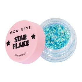 Mon Reve Starflake Glitter Gel Γέλη Glitter Πολλαπλών Χρήσεων για Έντονη Λάμψη 02 Honeymoon 4g