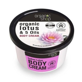 ORGANIC SHOP Body Cream Indian Lotus Κρέμα Σώματος 250ml