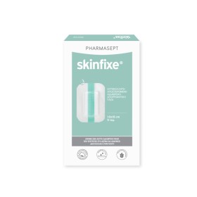 Pharmasept Skinfixe Αυτοκόλλητη Αποστειρωμένη Αδιάβροχη απορροφητική Γάζα Διαστάσεων 10x15cm 5 Τεμάχια