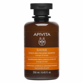 APIVITA Shine Σαμπουάν Λάμψης & Αναζωογόνησης με Πορτοκάλι & Μέλι 250ml