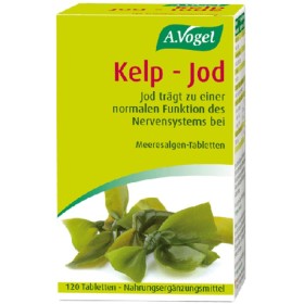 A.VOGEL Kelp - Jod Nutritional Supplement of Minerals & Iodine 120 Tablets