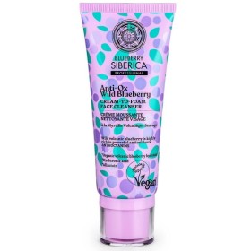 Natura Siberica Anti-Ox Wild Blueberry Cream-To-Foam Face Cleanser Υγρό Καθαρισμού Προσώπου 100ml