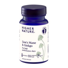 Higher Nature Lions Mane & Ginkgo 30 Κάψουλες Higher Nature Lions Mane & Ginkgo 30 Κάψουλες