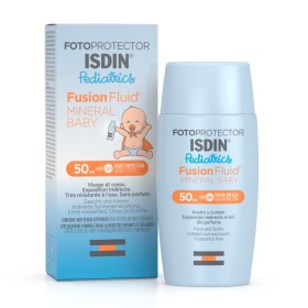 Isdin Fotoprotector Pediatrics Fusion Fluid Mineral Baby Spf50+ Βρεφικό Αντηλιακό για Πρόσωπο & Σώμα 50ml Isdin Fotoprotector Pediatrics Fusion Fluid Mineral Baby Spf50+ Βρεφικό Αντηλιακό για Πρόσωπο & Σώμα 50ml