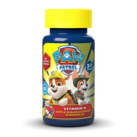 NICKELODEON Paw Patrol Vitamin D με Γεύση Μήλο & Φραγκοστάφυλο 60 Μασώμενες Κάψουλες