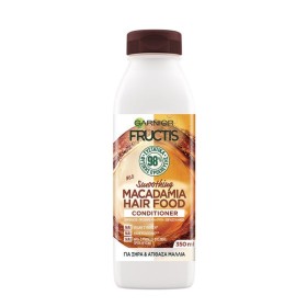 GARNIER Fructis Macadamia Hair Food Conditioner για Ξηρά & Ατίθασα Μαλλιά 350ml