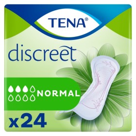 TENA Discreet Women's Incontinence Pads Normal Size 24 Pieces