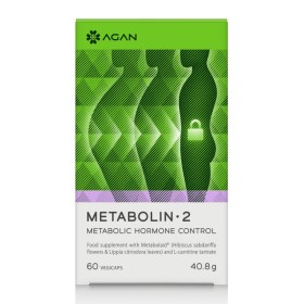 AGAN Metabolin-2 Σταθεροποιεί το Σωματικό Βάρος & Ισορροπεί τις Μεταβολικές Ορμόνες 60 Φυτικές Κάψουλες