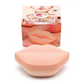 KOCOSTAR Peach Duoduo Lip Scrub & Lip Oil in Cream για Απαλά & Ενυδατωμένα Χείλη 43g