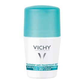 VICHY Deodorant Anti-perspirant Treatment Roll-On Deodorant 48-Hour Protection Against Perspiration & Marks 50ml