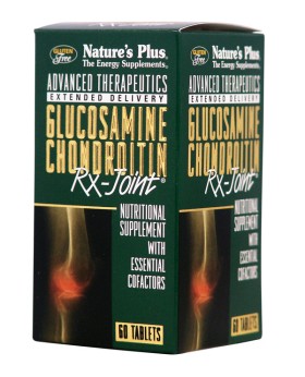 NATURES PLUS Glucosamine / Chondroitin / RX Jnt Συμπλήρωμα για την Υγεία των Αρθώσεων 60 Ταμπλέτες