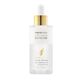 Thank You Farmer Rice Pure Cream In Ampoule Ενυδατική Κρέμα Λάμψης σε Αμπούλα 50ml Thank You Farmer Rice Pure Cream In Ampoule Ενυδατική Κρέμα Λάμψης σε Αμπούλα 50ml