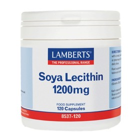 Lamberts Soya Lecithin Συμπλήρωμα με Λεκιθίνη 1200mg 120 Κάψουλες