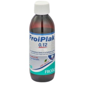 FROIKA FroiPlak 0.12 PVP Action Mouth Wash Στοματικό Διάλυμα κατά της Χρώσης των Δοντιών 250ml