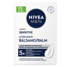 Nivea Men Sensitive After Shave Recovery Balsam Άμεση Ανακούφιση 0% Alcohol Καταπραϋντικό Γαλάκτωμα για μετά το Ξύρισμα 100ml Nivea Men Sensitive After Shave Recovery Balsam Άμεση Ανακούφιση 0% Alcohol Καταπραϋντικό Γαλάκτωμα για μετά το Ξύρισμα 100ml