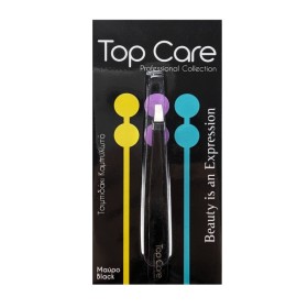 Top Care Τσιμπιδάκι Φρυδιών Καμπυλωτό Μαύρο 1 Τεμάχιο