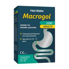 Frezyderm Macrogol 3350 Adults Πόσιμο Διάλυμα για Θεραπεία της Δυσκοιλιότητας 20x10g Φακελίσκοι
