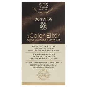 APIVITA My Color Elixir Βαφή Μαλλιών 5.03 Καστανό Ανοιχτό Φυσικό Μελί 50ml & 75ml