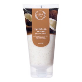 Fresh Line Caribbean Coconut Shower Scrub Αφρόλουτρο & Scrub Σώματος με Έλαιο Καρύδας 150ml
