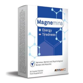 Aricon Magnemina για Ενέργεια & Μείωση της Κόπωσης 30 Επικαλυμμένα Δισκία
