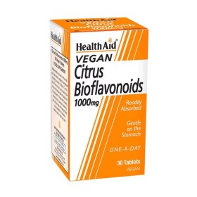 Health Aid Citrus Bioflavonoids 1000mg Βιοφλαβονοειδή Εσπεριδοειδών 30 Δισκία Health Aid Citrus Bioflavonoids 1000mg Βιοφλαβονοειδή Εσπεριδοειδών 30 Δισκία