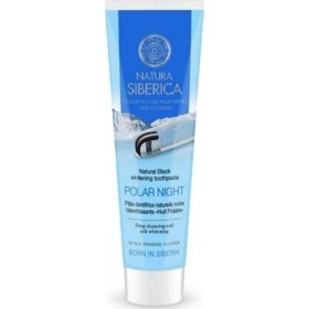 NATURA SIBERICA Natural Black Whitening Toothpaste Polar Night Οδοντόκρεμα 100g