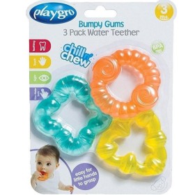 Playgro Bumpy Gums Water Teether Μασητικοί Δακτύλιοι με Νερό 3m+ 3 Τεμάχια Playgro Bumpy Gums Water Teether Μασητικοί Δακτύλιοι με Νερό 3m+ 3 Τεμάχια