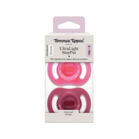 Tommee Tippee Ultra Light Soother Πιπίλες Σιλικόνης 6-18m Ροζ-Φούξια 2 Τεμάχια Tommee Tippee Ultra Light Soother Πιπίλες Σιλικόνης 6-18m Ροζ-Φούξια 2 Τεμάχια
