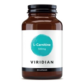 Viridian L-Carnitine 500mg Καρνιτίνη 30 Κάψουλες