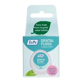 Tepe Dental Floss Waxed Mint Οδοντικό Νήμα 40m